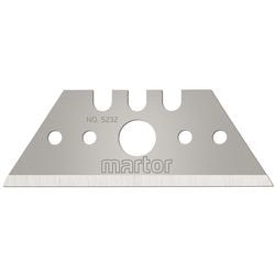 Couteau de rechange martor noir 10 pièces métal