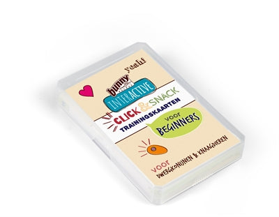 Bunny Nature Cliquez sur Snack Training Cards