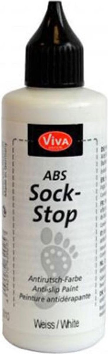 Viva decor abs chaussette stop blanc