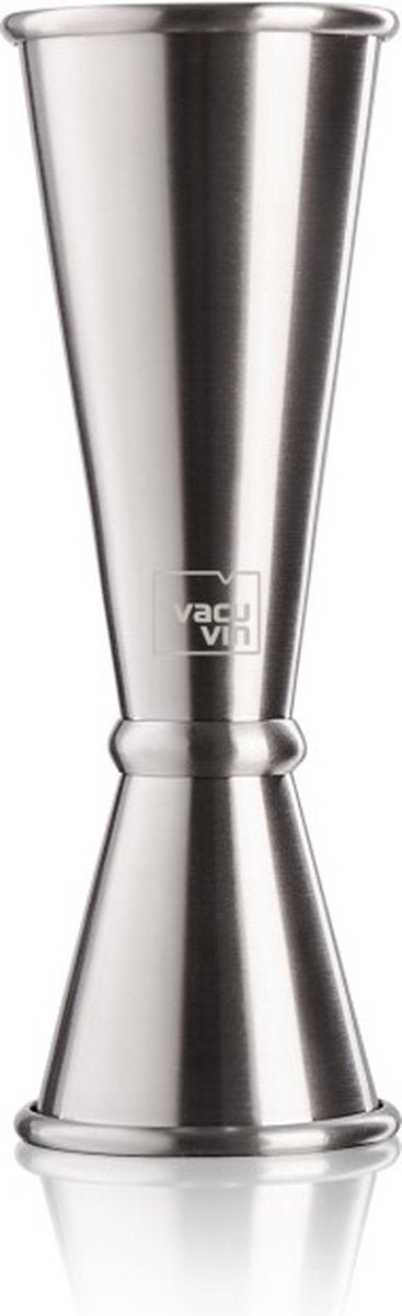 Vacuvin vacu vin - doseur japonais pour boisson - 60 30 ml - acier inoxydable