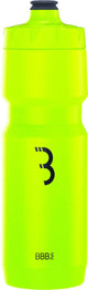 Bbb Cycling Car Tank XL Gourde Vélo de Course - Capacité 750 ML - Gourde pour vélo avec Valve à Fermeture Automatique - Jaune Fluo - Bbw-15
