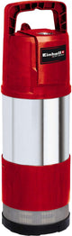 Pompe submersible électrique en profondeur Einhell ge-pp 1100 n-a - 1100 w - 6000 l h - fonction automatique - max. profondeur d'immersion : 12m - max. tête : 45m - boîtier en acier inoxydable