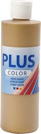 Peinture acrylique Plus Color, or, 250 ml 1 bouteille