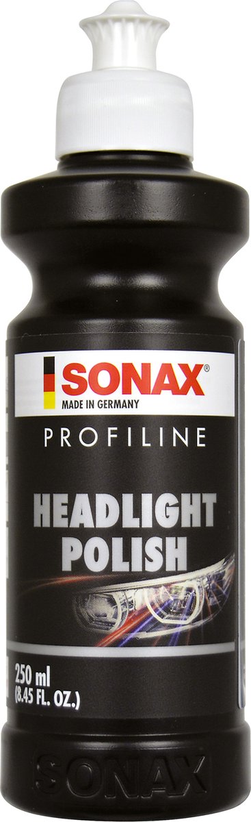 Sonax pâte à polir pour phares, vernis pour phares professionnel