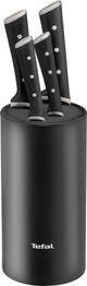 Ensemble de couteaux Tefal Ice Force - 5 pièces - avec bloc de couteaux - acier inoxydable - durable - précision