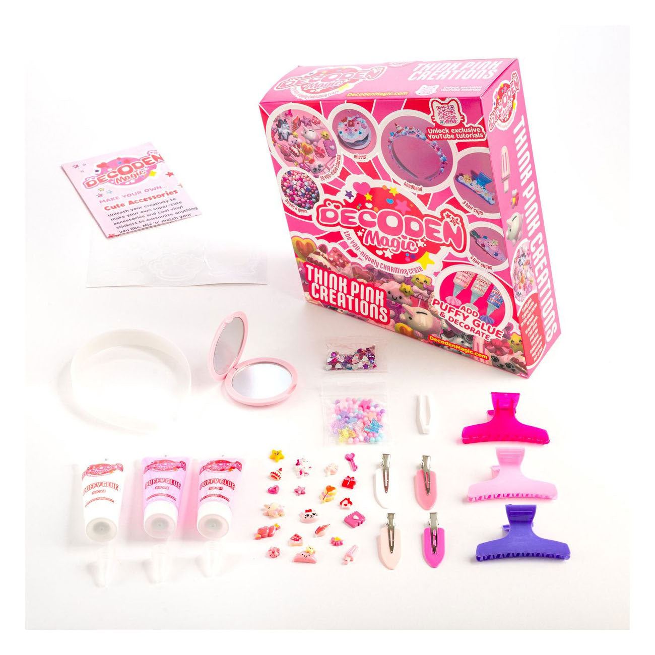Spectron décoden magic - deluxe : kit d'artisanat de colle gonflée Think Pink Creations