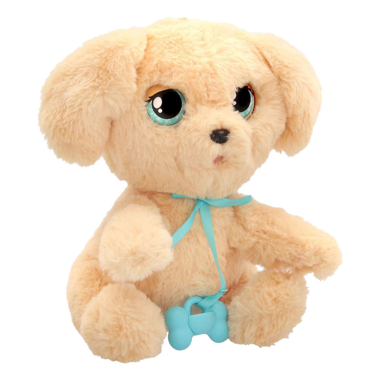 Peluche interactive pattes de bébé labrador