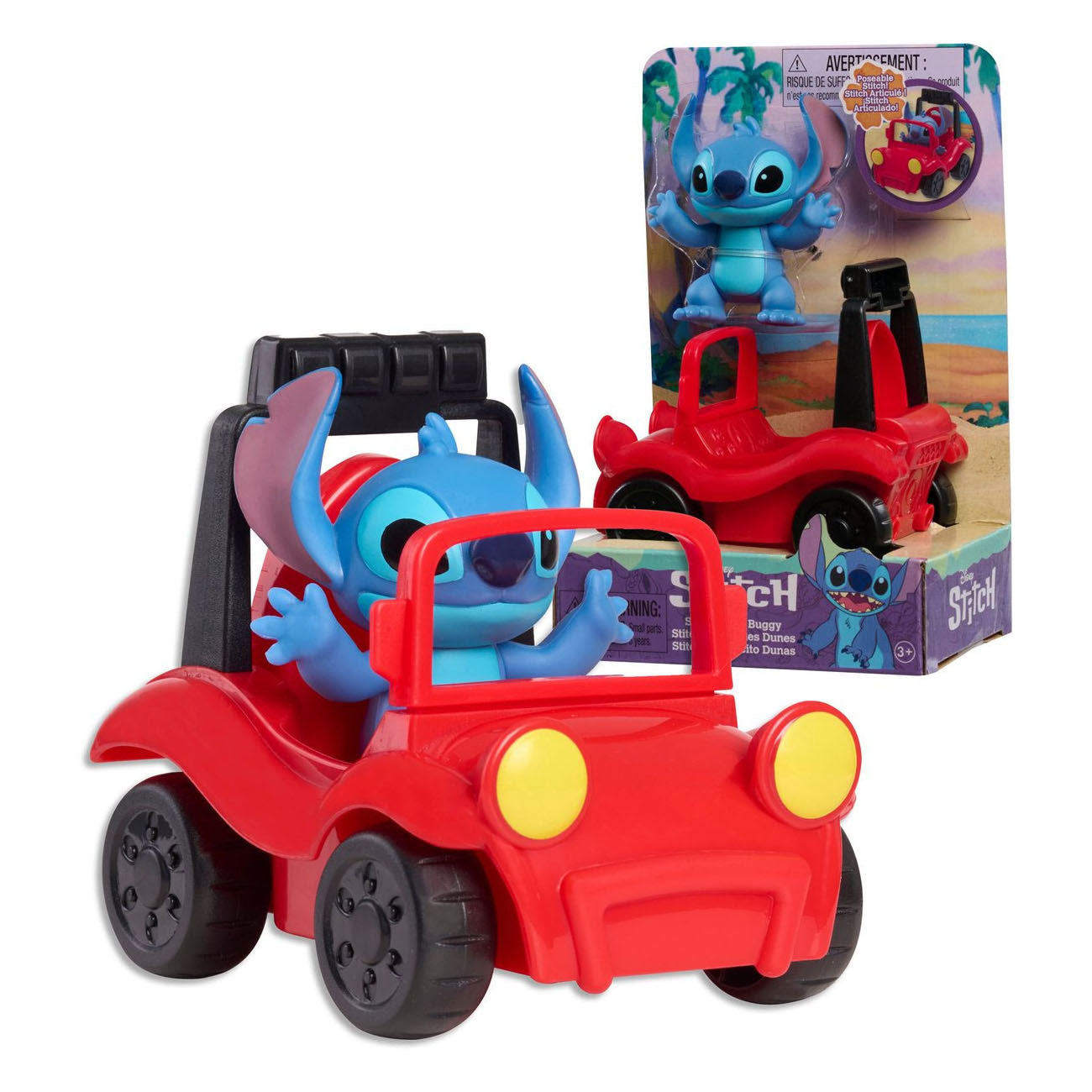 Point Spectron avec voiture jouet buggy de plage