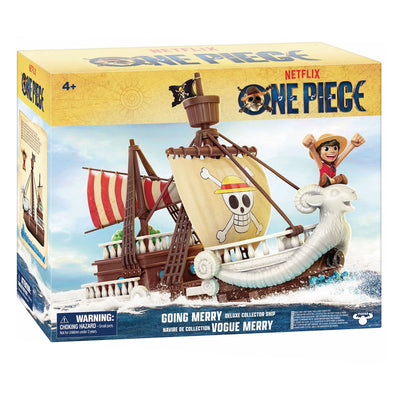 Moose Toys One Piece - Vaisseau Merry Deluxe Collector - Incl. figurine de jeu luffy