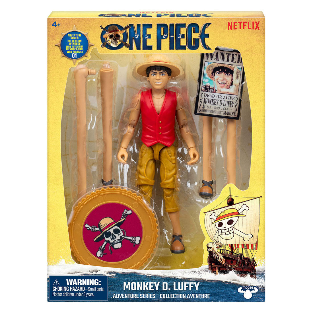 Moose jouets figurine une pièce luffy