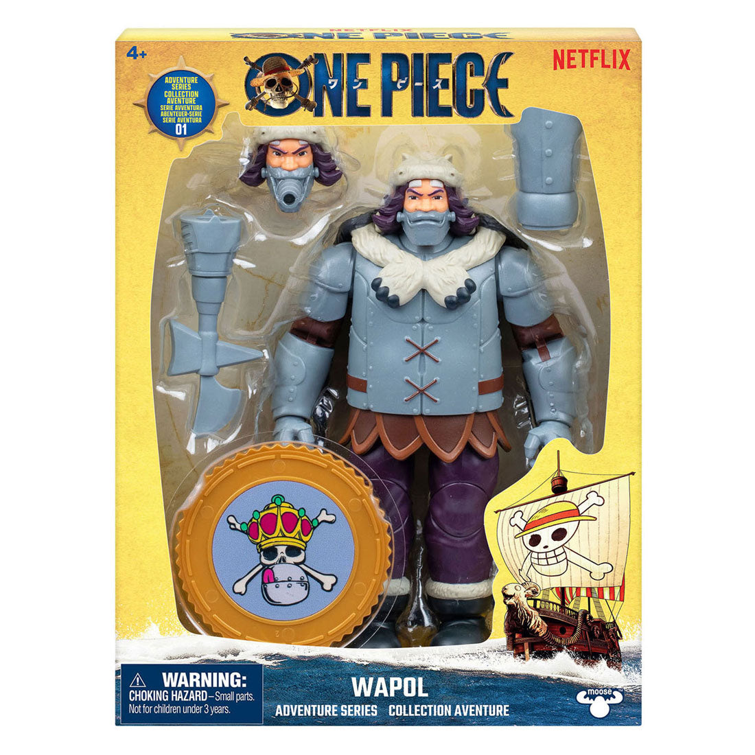 Moose Toys Figurine One Piece Action Wapol