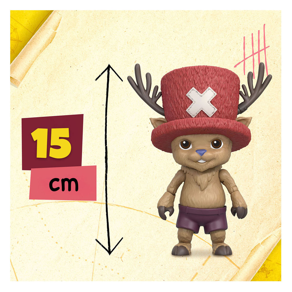 Moose Toys - Figurine articulée One Piece Chopper