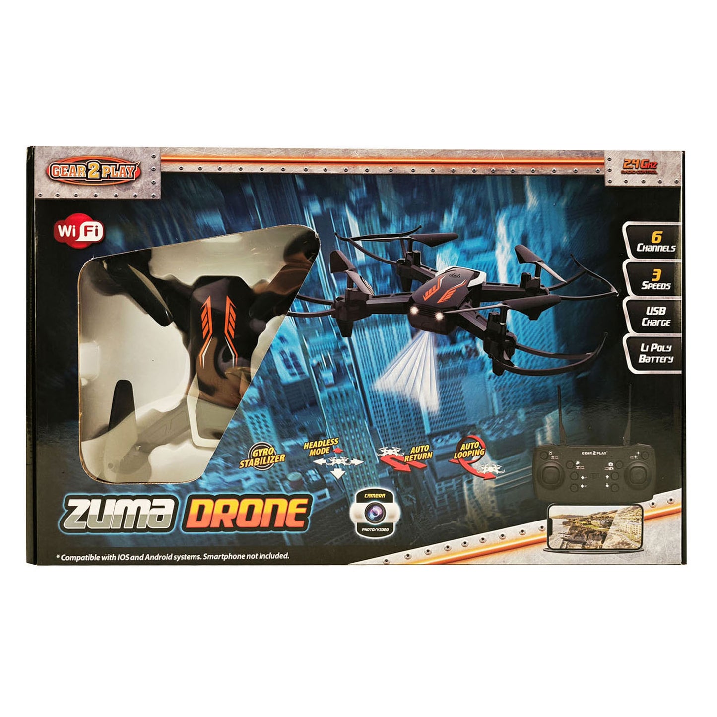Drone Gear2play Zuma 2,4 GHz