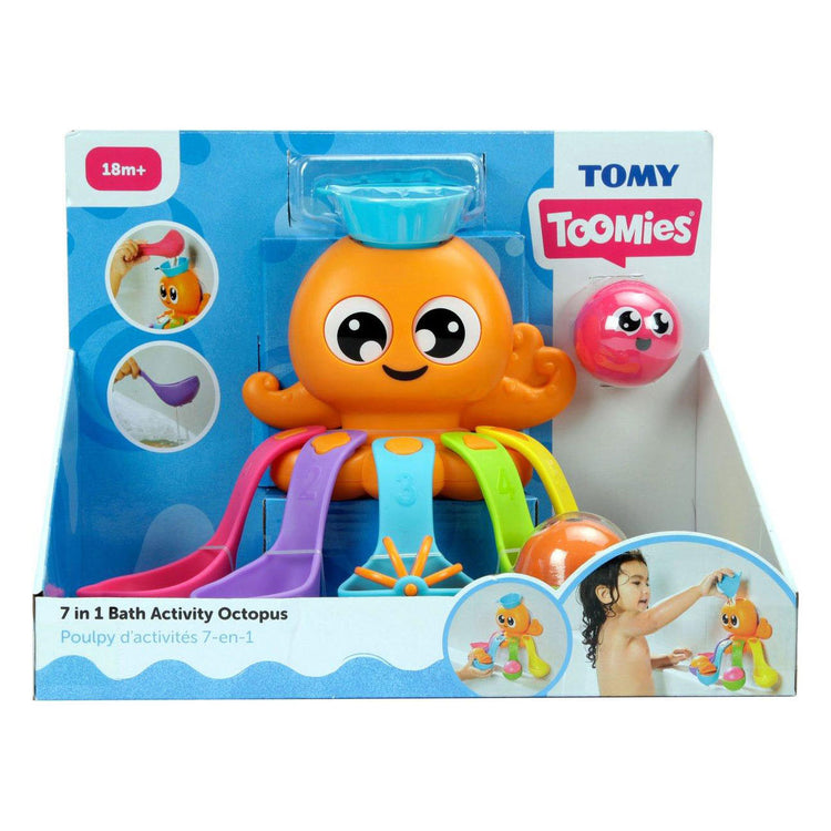 Poulpe d'activité 7 en 1 pour le bain