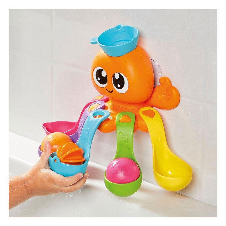 Poulpe d'activité 7 en 1 pour le bain