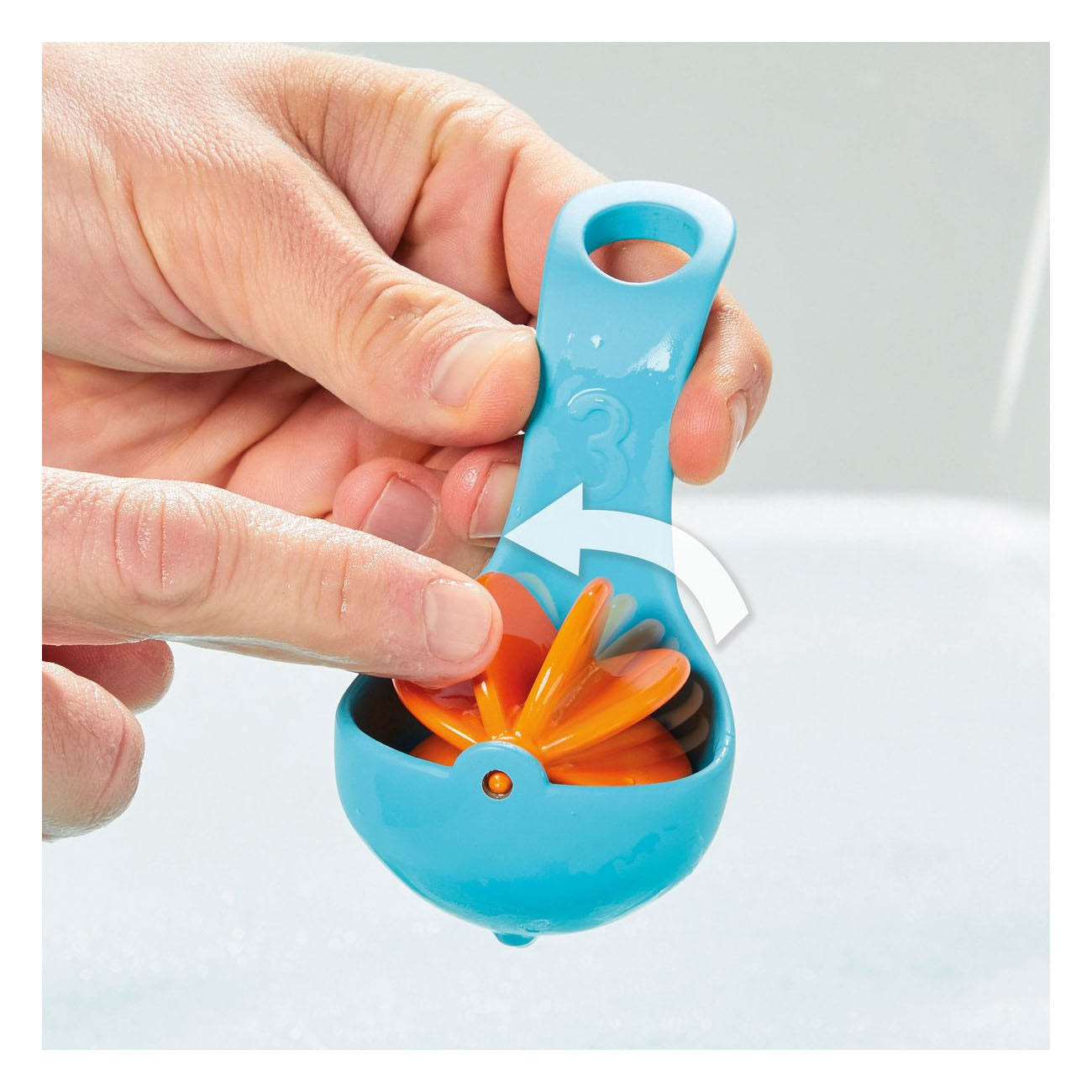 Poulpe d'activité 7 en 1 pour le bain