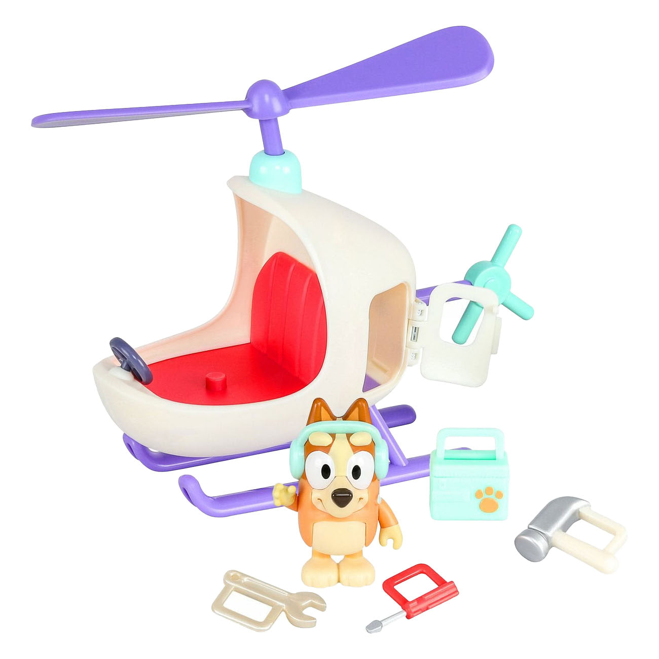 Figure Speel Bingo Bingo Toys Bluey Bluey Hélicoptère
