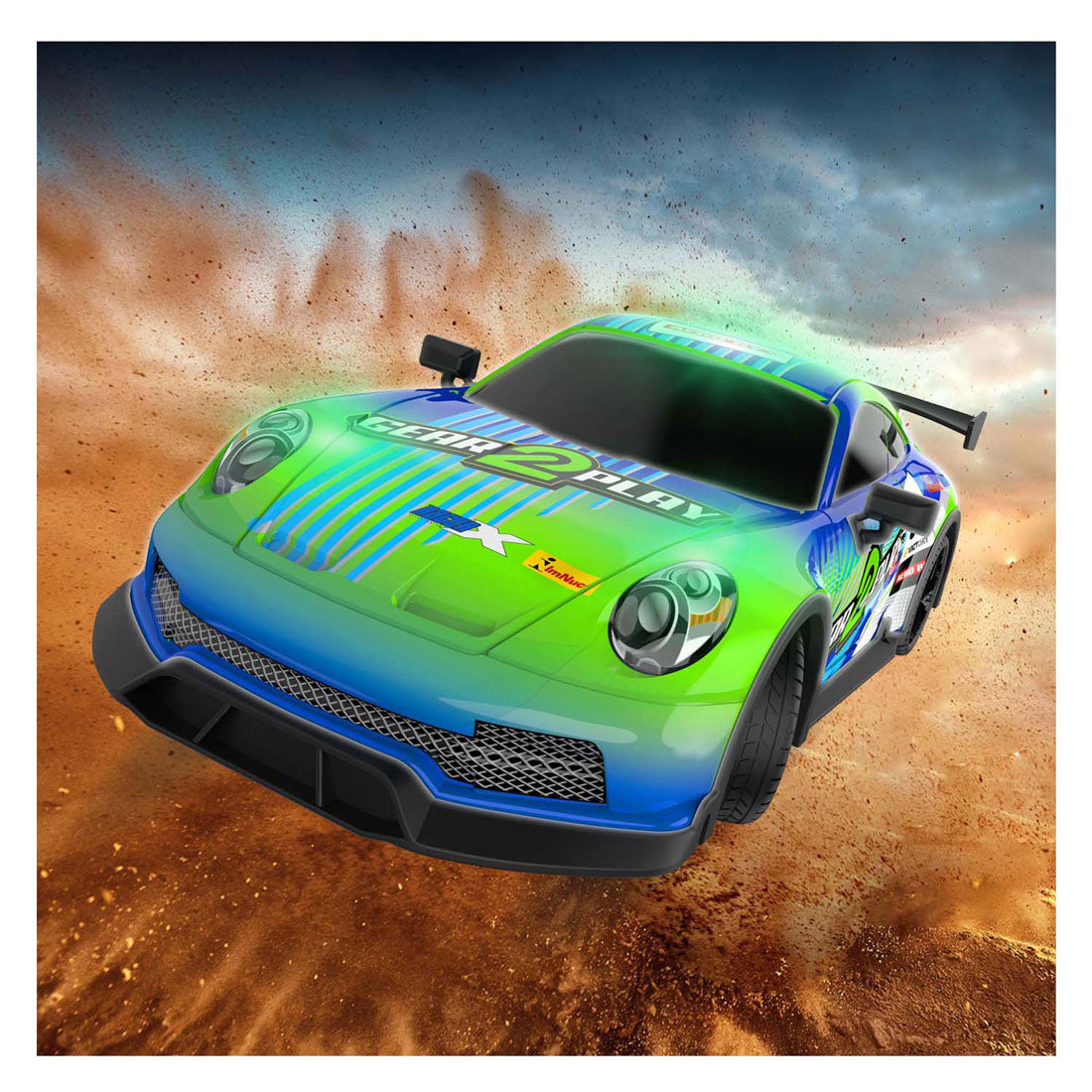 Gear2Play RC Night Flash Controlable Car Controlable
