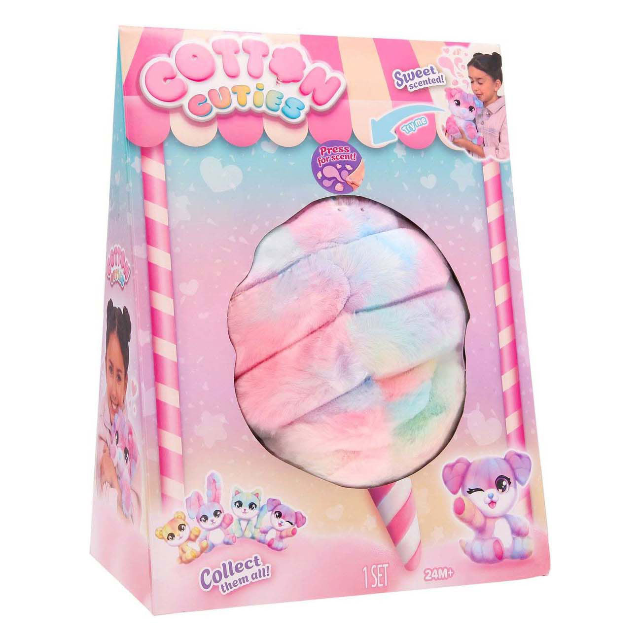 Spectron Cotton Cuties Puppy - Coton Cotton Colon Cotton Hug, 30 cm
