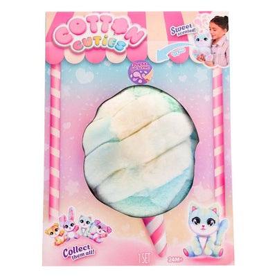 Spectron Cotton Cuties Kitty - câlin à barbe à papa parfumé, 30 cm
