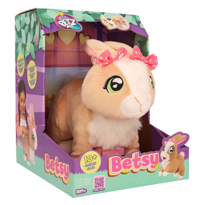Betsy Interactive Rabbit Brown Club Petz