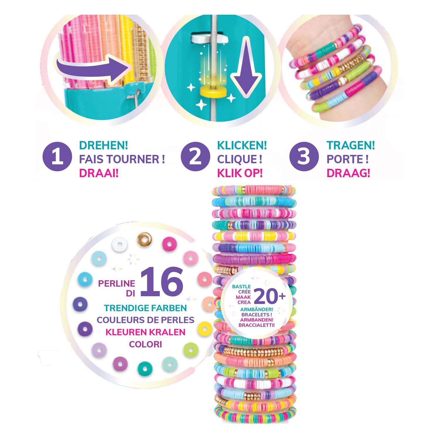 Faire des bracelets Spectron Heishi