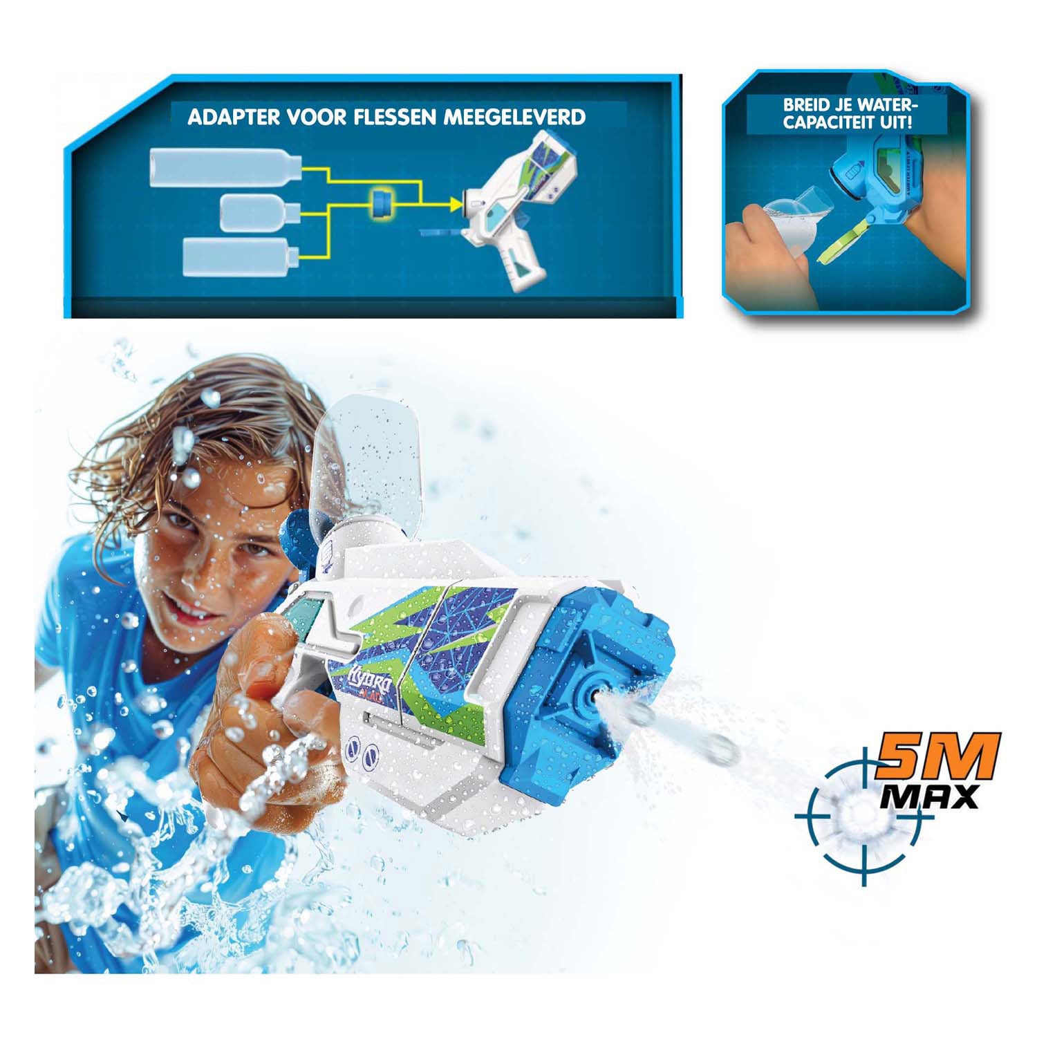 Silverlit Hydro Mad - Mini Waterpistolen 2 -pack