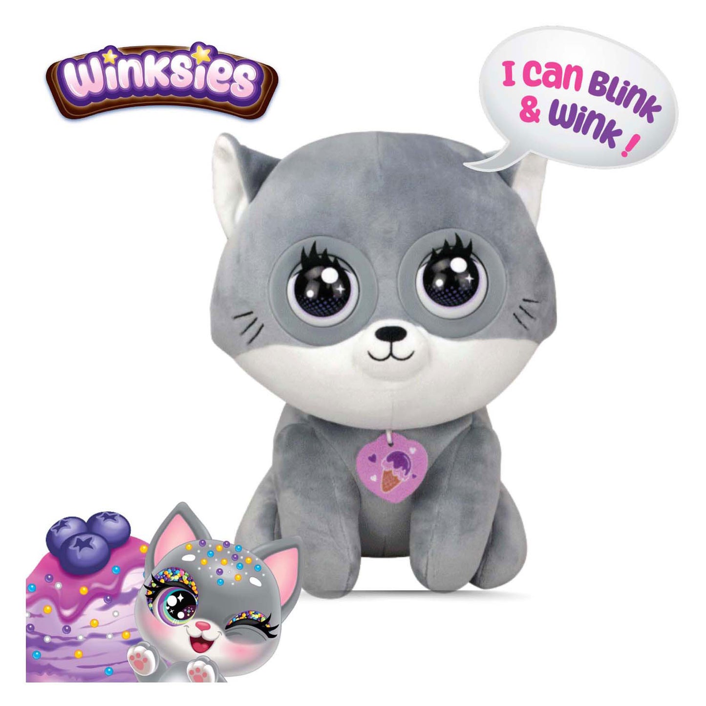 Winksies blueberry chaton