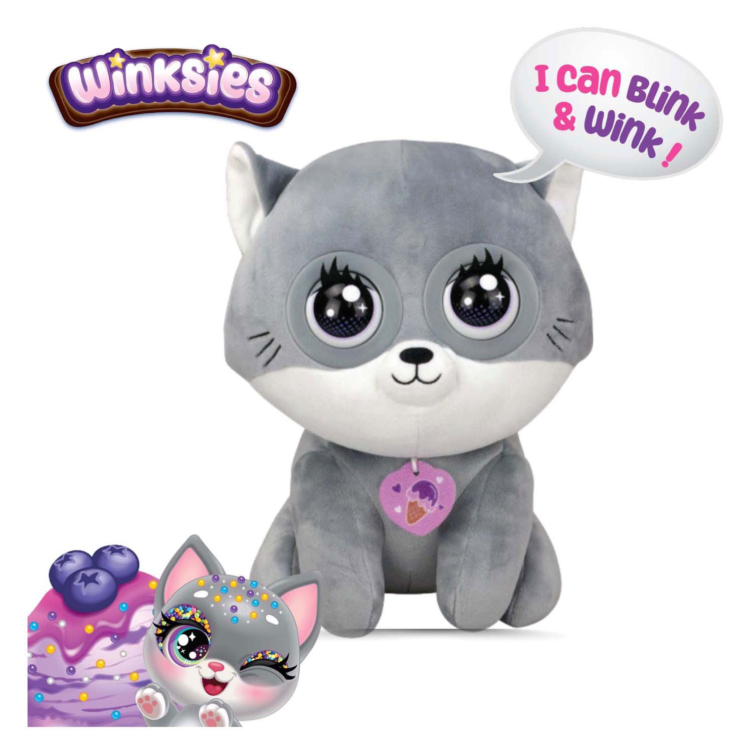 Winksies blueberry chaton