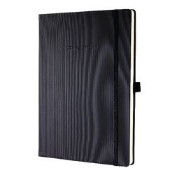 Carnet sigel papier chamois 80g m2 21x29,7cm ligné nervuré 194 pages 97 feuilles