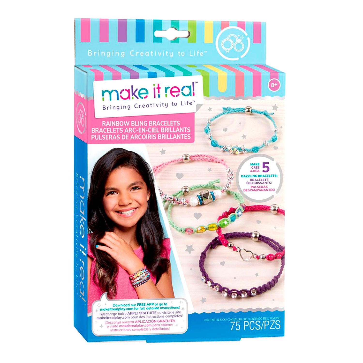 Spectron le rend réel - fabriquer des bracelets arc-en-ciel