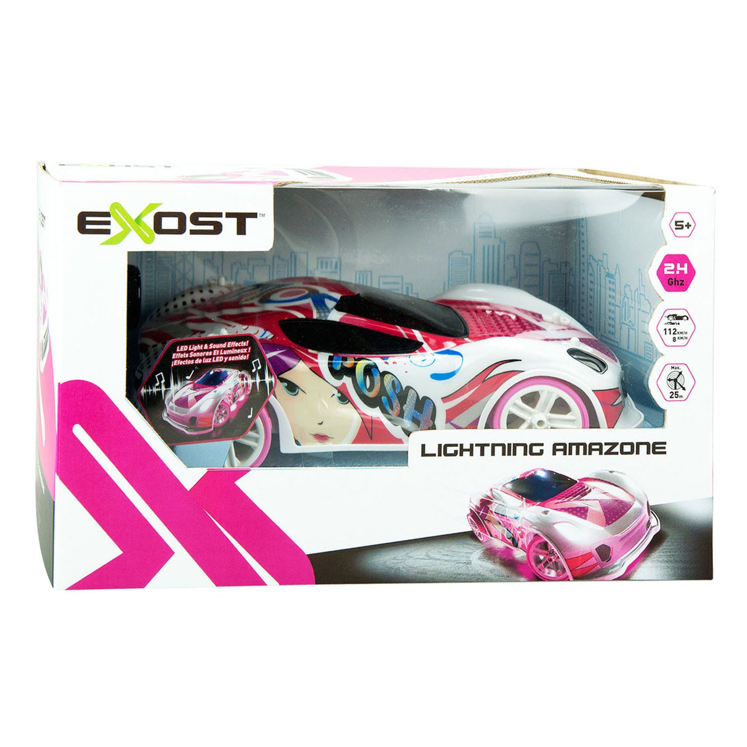 Exost RC Éclairage Amazone Car