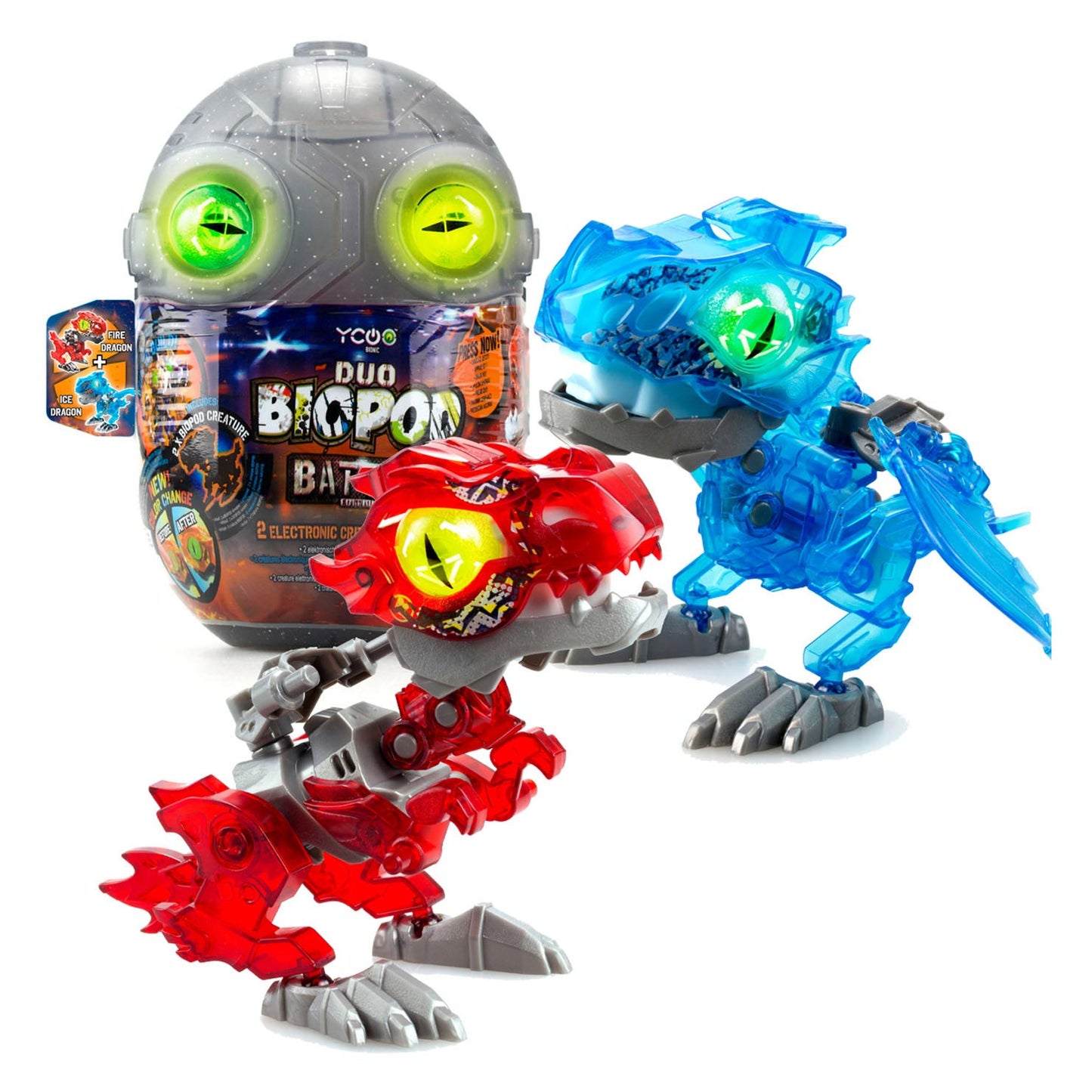 Duo de bataille de biopodes Silverlit Dino