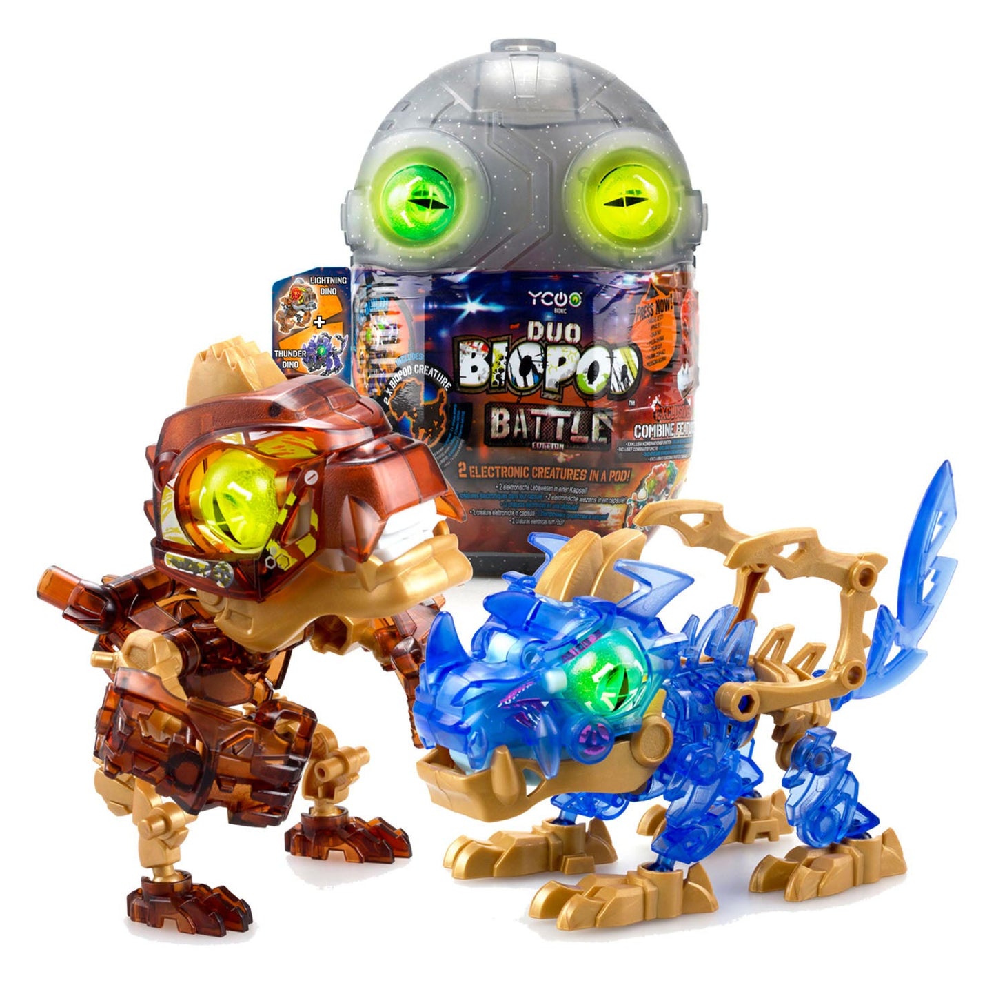 Duo de bataille de biopodes Silverlit Dino
