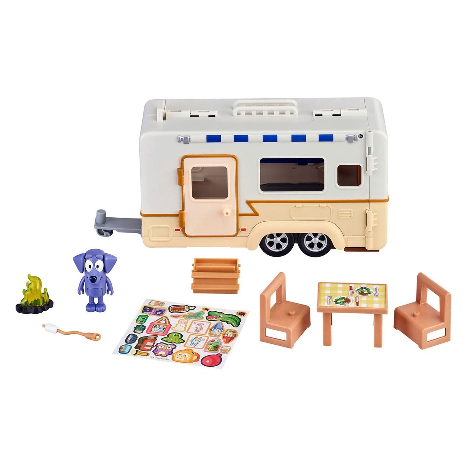 Spectron Bluey Camping Adventures Play Set