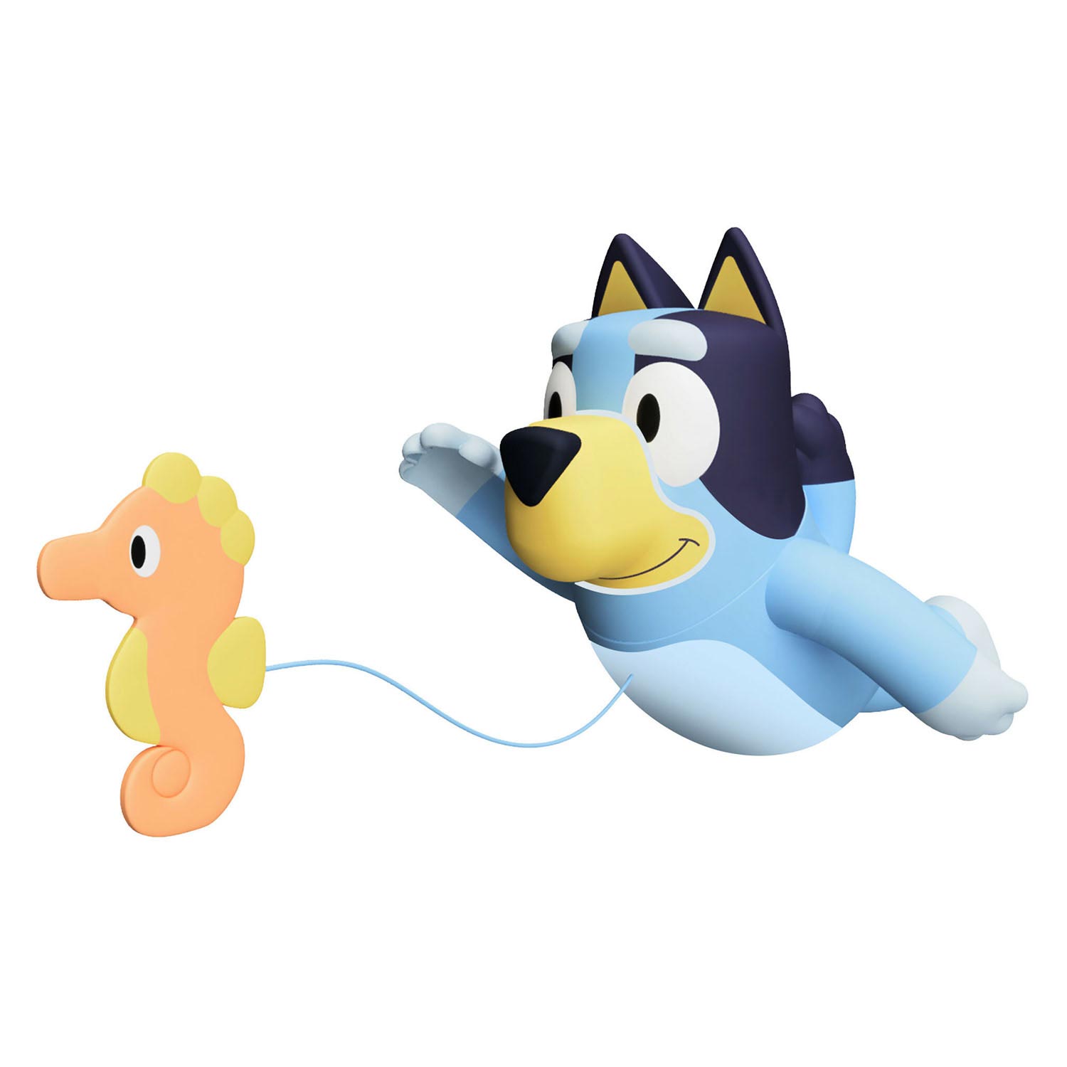 Tomy natation des jouets de bain de silhouette bluey