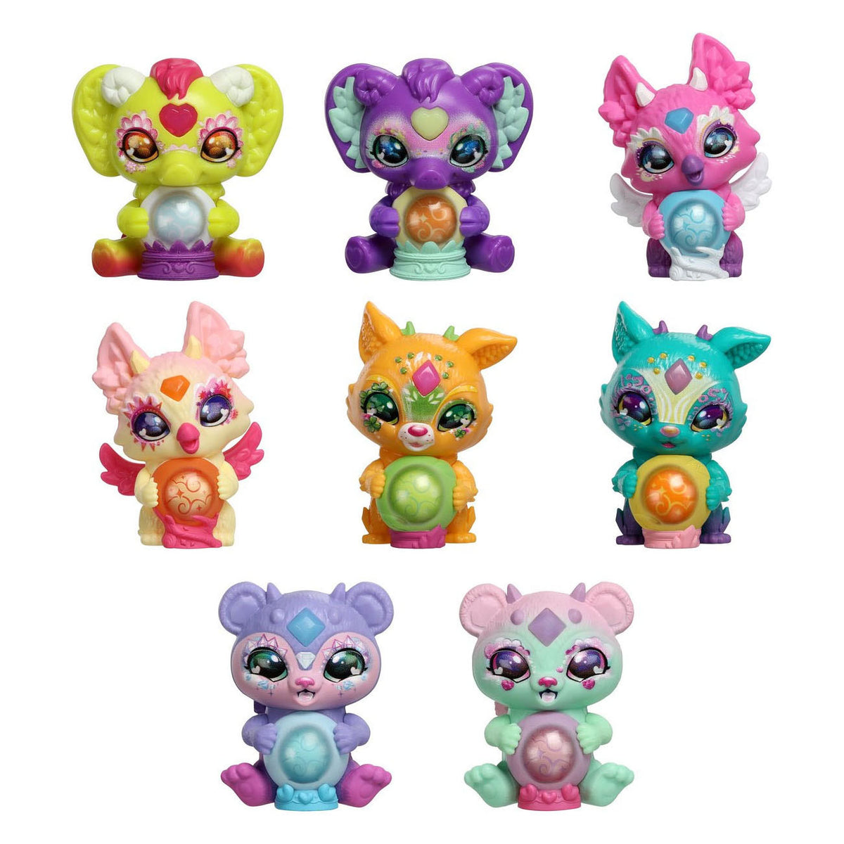 Mélanges Moose Toys Mixies Collectting Mettles Crystal Woods Series 3, 1 pack
