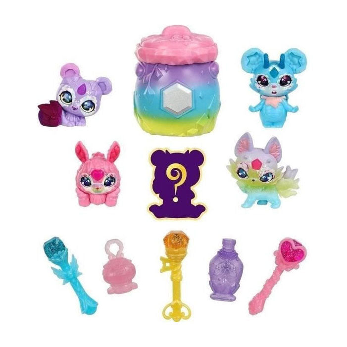 Mix de mélanges de jouets Moose Collectting Magic Rainbow, 5 pack