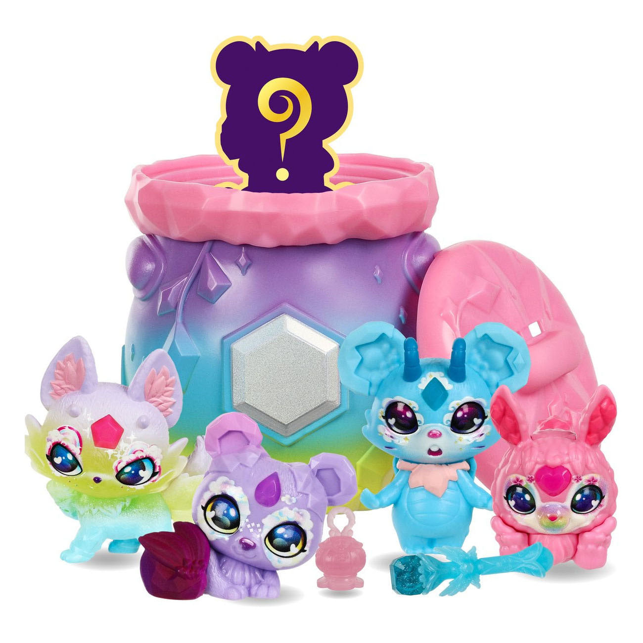 Mix de mélanges de jouets Moose Collectting Magic Rainbow, 5 pack