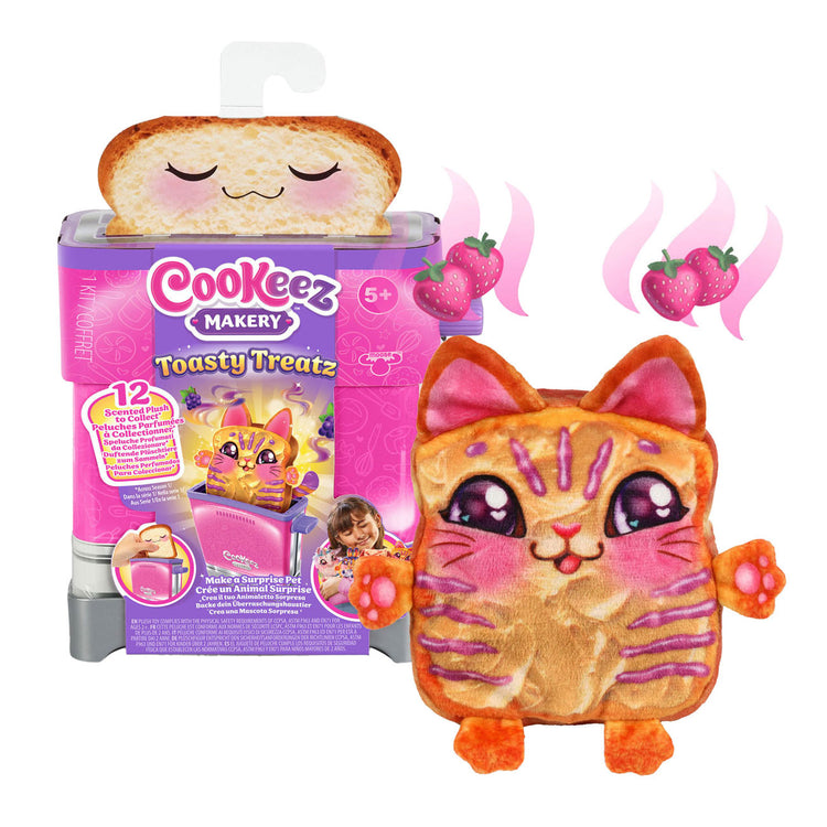Moose Toys Cookeez Makery Toagy Treatz Faire un animal de peluche surprise