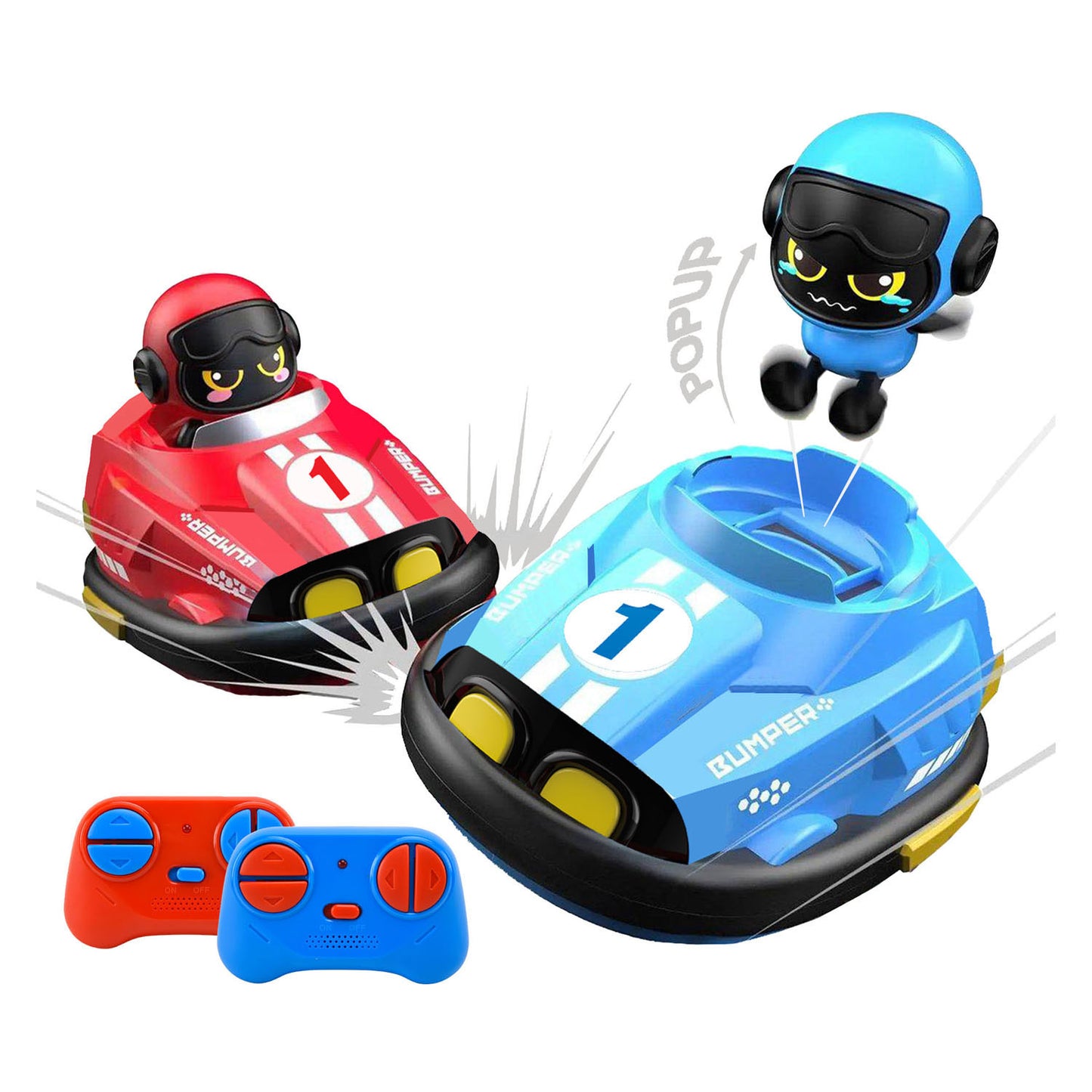 RC Gear2Play contrôlable RC Battle Bumpermper