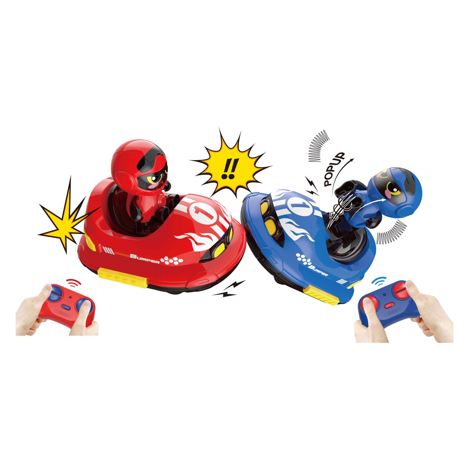 RC Gear2Play contrôlable RC Battle Bumpermper