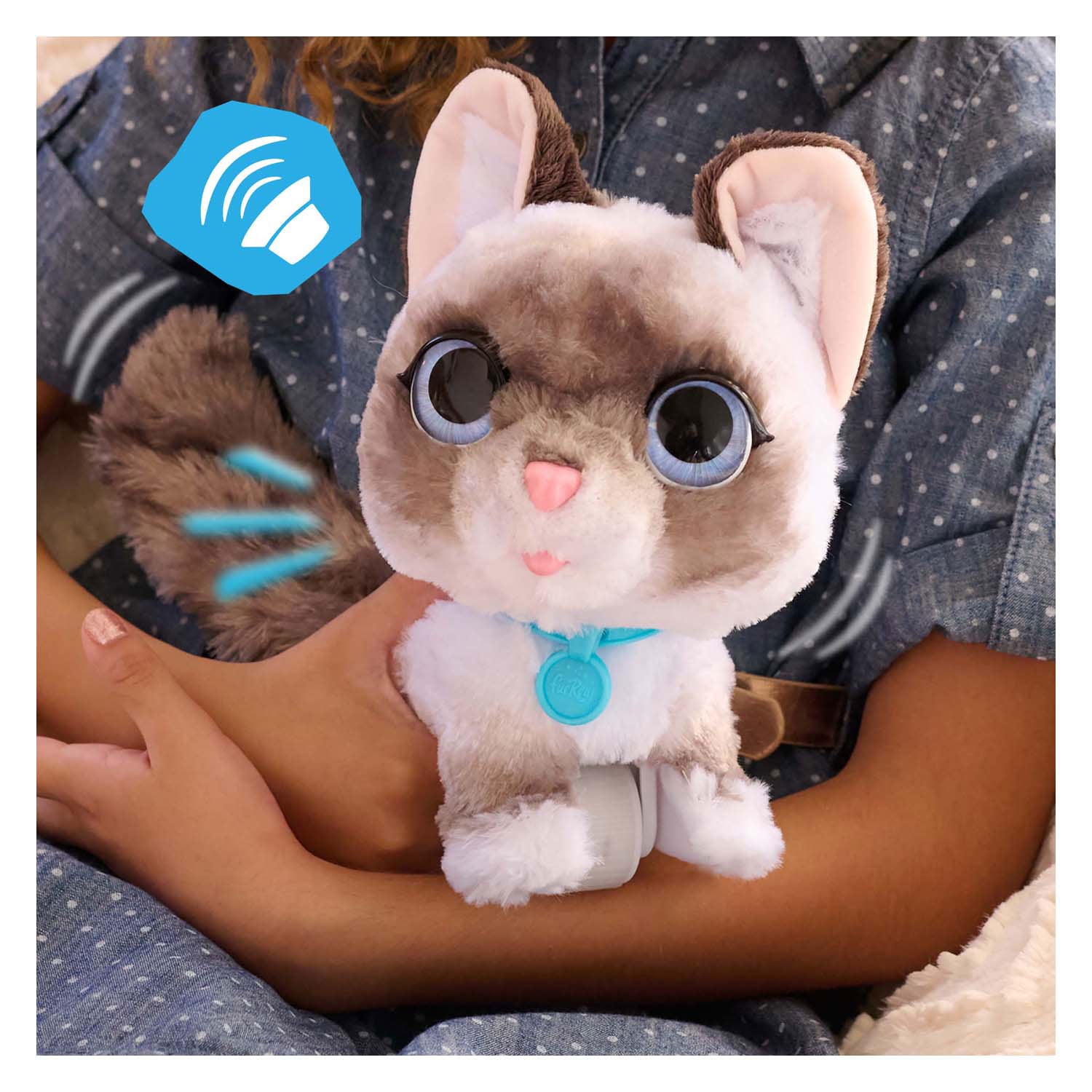 Spectron Furreal Wag-A-Lots Kitty Interactive Animal