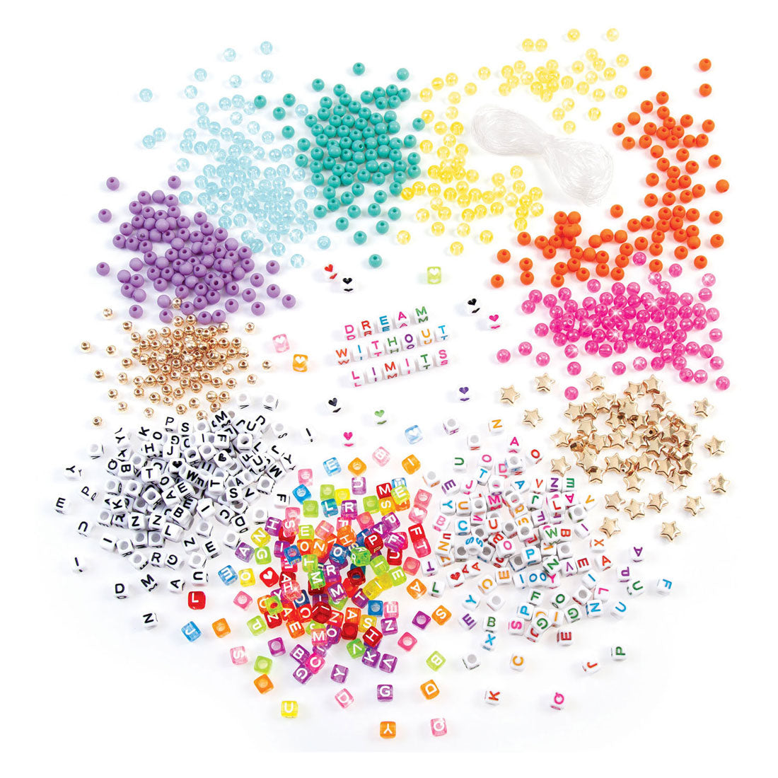Faites-le réel, faites vos propres bracelets de perles, 1008dlg.
