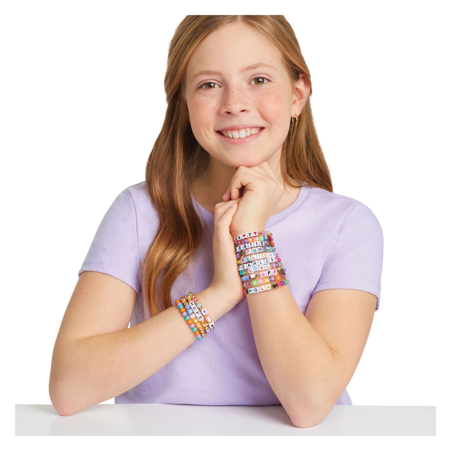 Faites-le réel, faites vos propres bracelets de perles, 1008dlg.