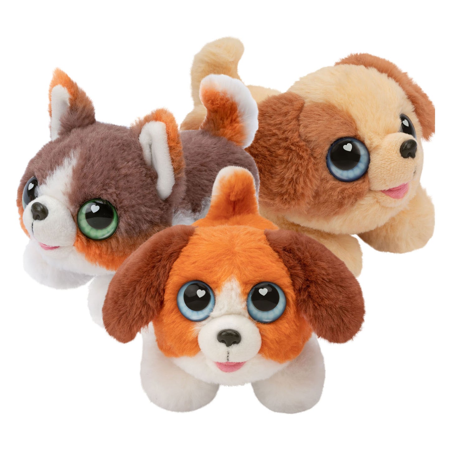 Jouets d’orignal surprise chiot jouet câlin dans la maison du chien