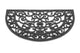 Paillasson HQ antique caoutchouc semi-circulaire 40x60cm
