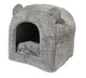 40 winks panier de chat iglo en peluche gris