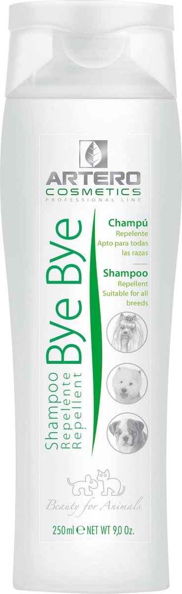 Artero - bye bye - shampoing anti-puces chien - 250ml, anti puces chien - anti puces pour chats