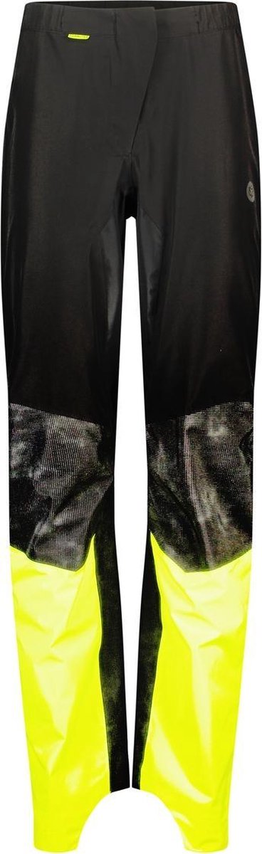 Agu tech pantalon de pluie commuter homme haute visibilité réflexion noir
